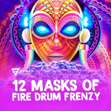 12 Masks of Fire™ Drum Frenzy™