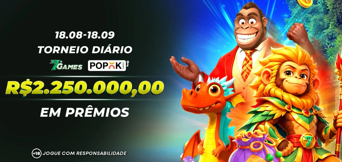 Torneio 7Games PopOK 2.250.000,00 Reais em Premios