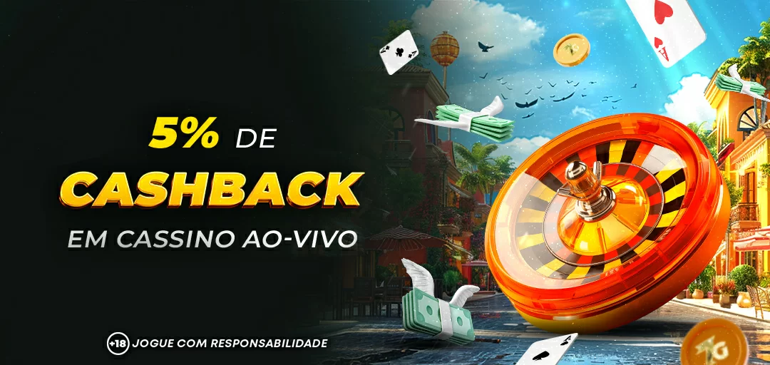 Cashback Semanal em Cassino Ao Vivo